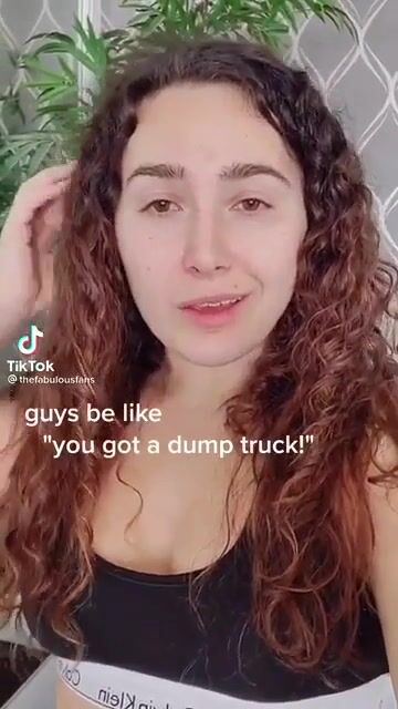 She can dump all that junk on me