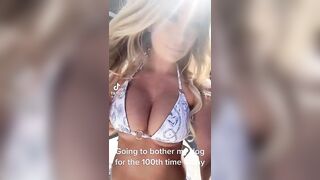 Sexy TikTok Girls: She Can Bother Me All She Likes #1
