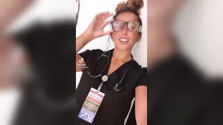 Sexy TikTok Girls: She can be my nurse anytime #1