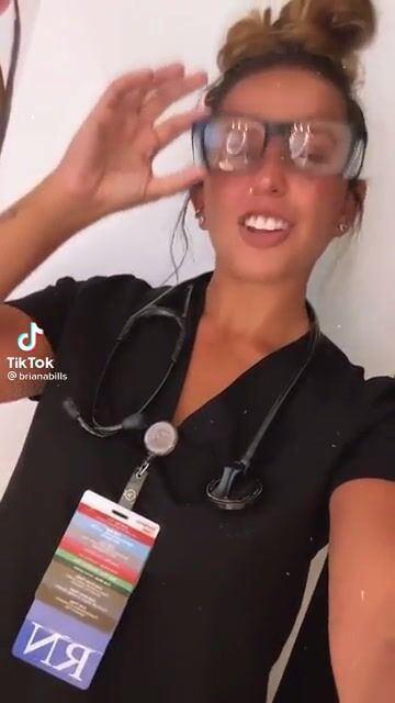 She can be my nurse anytime