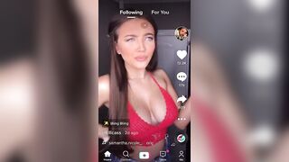 Sexy TikTok Girls: @lillicassidy showing us her tits are fucking huge #3
