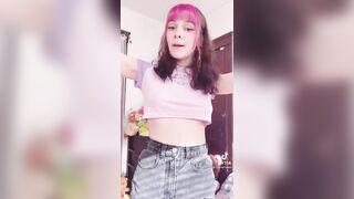 Sexy TikTok Girls: Small tits are good too #3