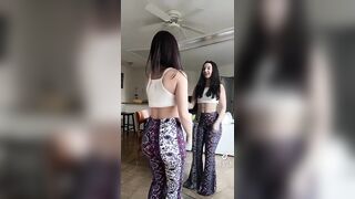 Sexy TikTok Girls: Front & back view #4