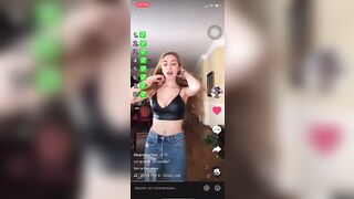 Sexy TikTok Girls: She absolutely wanna show her ♥️♥️ to us #4