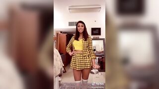 Sexy TikTok Girls: Slutty school girl #3
