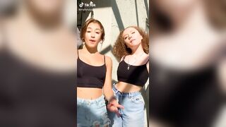 Sexy TikTok Girls: Melly and friend #2