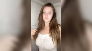 Sexy TikTok Girls: What’s better, the see through at the start? Or the bikini at the end? #1
