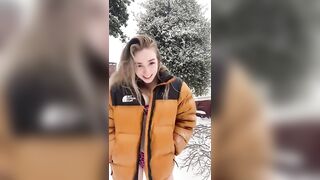Sexy TikTok Girls: I’d like to keep her warm #4