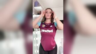 Sexy TikTok Girls: After all west ham is not bad #4
