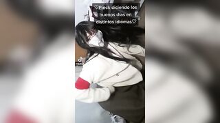 Sexy TikTok Girls: Pieck cosplay looking stacked #1