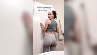 Sexy TikTok Girls: I’d kill to eat this ass ♥️♥️ #1