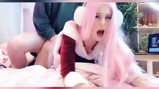 Sexy TikTok Girls: Delphine xmas video #4