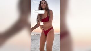 Sexy TikTok Girls: I’d definitely slow that down if I were you! #1