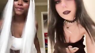 Sexy TikTok Girls: Ying and yang thots #1