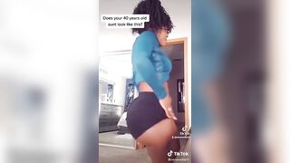 Sexy TikTok Girls: I’d be tryin’ to fuck my Aunt ❌♥️♥️ #4