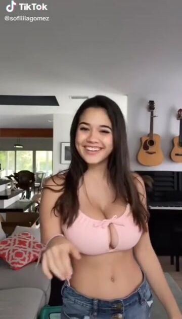 Sofia Gomez has some Sand bags on her