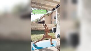 Sexy TikTok Girls: Yoga @jillduguid #1