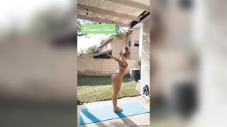 Sexy TikTok Girls: Yoga @jillduguid #3