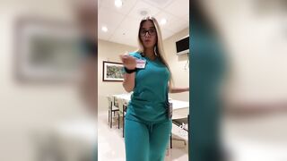 Sexy TikTok Girls: I wouldn't mind being her patient #4