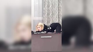 Sexy TikTok Girls: I wouldn't last 10 secs with her in this position #2