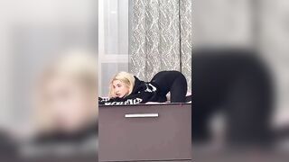 Sexy TikTok Girls: I wouldn't last 10 secs with her in this position #3
