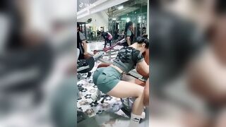 Sexy TikTok Girls: i wouldn’t stop staring if i went to her gym ♥️♥️♥️♥️ #1