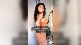 Sexy TikTok Girls: Oriental Cleavage #4