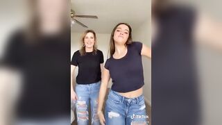 Sexy TikTok Girls: I would smash both the mom and daughter #3