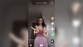 Sexy TikTok Girls: Pink and bouncy #3