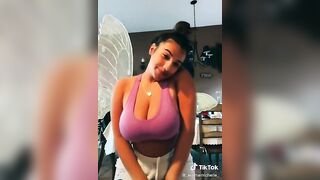 Sexy TikTok Girls: Ah the big titty fairy has arrived!! #4