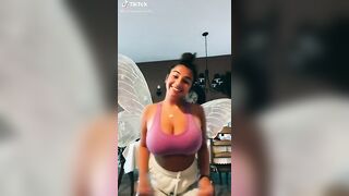 Sexy TikTok Girls: Ah the big titty fairy has arrived!! #3