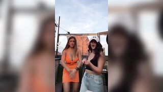Sexy TikTok Girls: Orange is the new orange ♥️♥️♥️♥️ #4