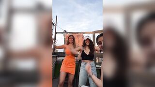 Sexy TikTok Girls: Orange is the new orange ♥️♥️♥️♥️ #2