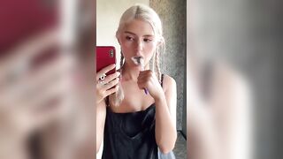 Sexy TikTok Girls: oral hygiene. ♥️♥️♥️♥️♥️♥️♥️♥️ #2