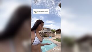 Sexy TikTok Girls: You can mute her and just wait until she turns around #3