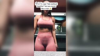 Sexy TikTok Girls: Sweat ♥️♥️ #1