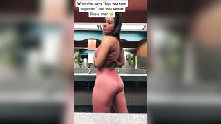 Sexy TikTok Girls: Sweat ♥️♥️ #4