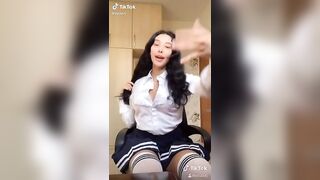 Sexy TikTok Girls: Drugged out. Struggling to keep both eyes open. #2