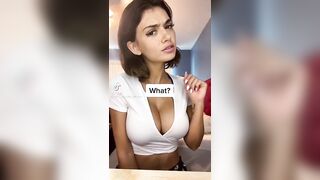 Sexy TikTok Girls: I would give her a cream pie every day #2