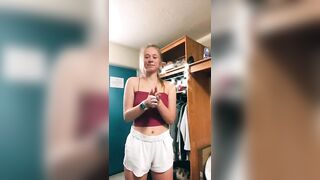 Sexy TikTok Girls: Itty bitty bouncy titties #4