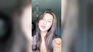 Sexy TikTok Girls: gorgeous blue eye brunette.... #3