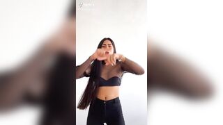 Sexy TikTok Girls: Fully expected those nips to pop out #2