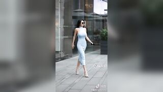 Sexy TikTok Girls: Leaving the office #3