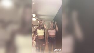 Sexy TikTok Girls: College hoes shaking their tits #3