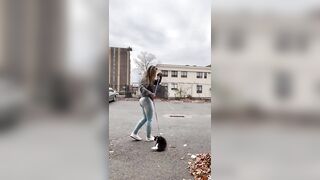 Sexy TikTok Girls: Don’t let it distract you from the fact that there’s a cat on a leash #4