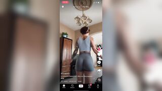 Sexy TikTok Girls: Tight yoga shorts #4