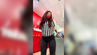 Sexy TikTok Girls: Might apply at Foot Locker ♥️♥️ #1