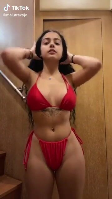 Sexy red bikini