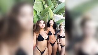 Sexy TikTok Girls: I like the one in the middle. #1