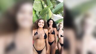 Sexy TikTok Girls: I like the one in the middle. #2